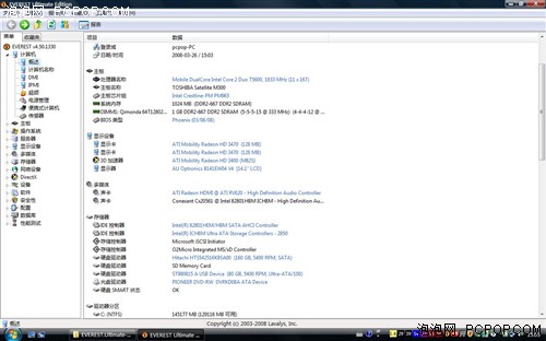 HD3470独显揭密!新造型东芝M302评测