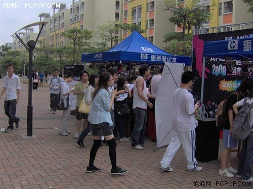 AMD 惠普笔记本2008全国高校寻宝大赛