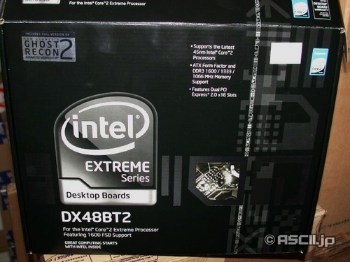 支持DDR3 Intel原厂X48 支持DDR3 Intel原厂X48
