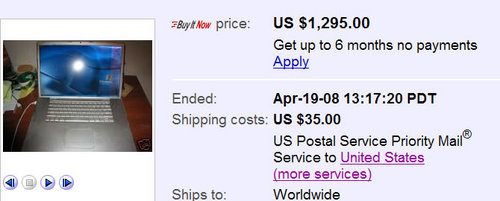 苹果二手本国外开拍 价格升至1295美元 