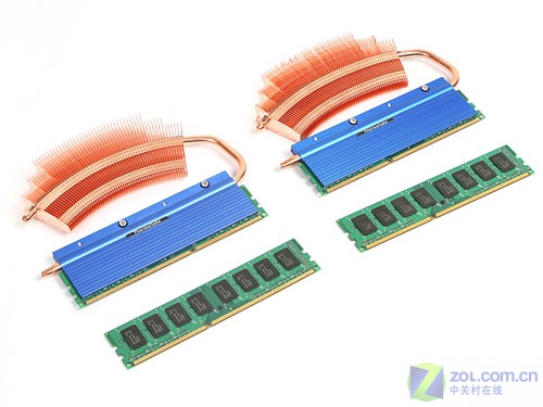 德国原厂芯片 夸张散热DDR3内存图赏 