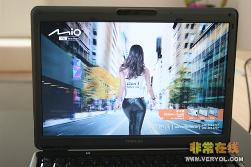 外观性能大突破东芝M302笔记本评测(3)