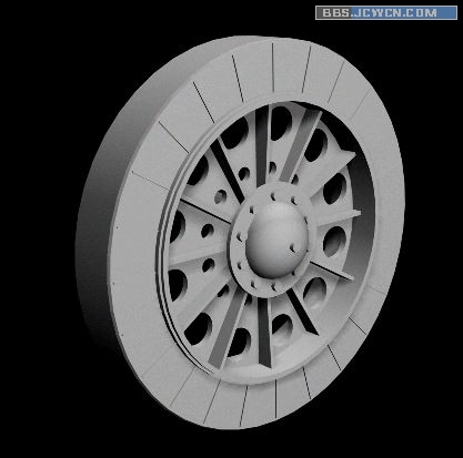 3D大型坦克建模教程