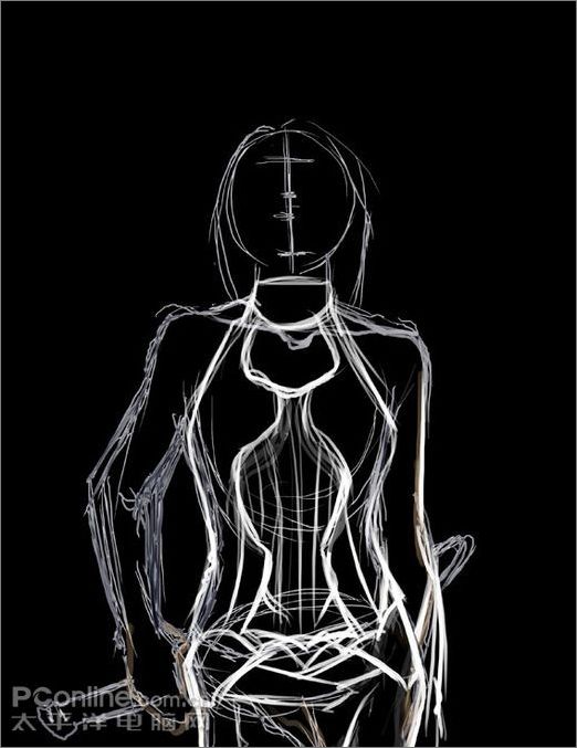 Photoshop绘制《女刺客》插画 Photoshop绘制《女刺客》插画