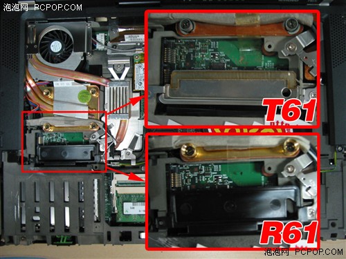 近万元差异选哪个?T61与R61拆解对比