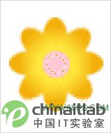 Photoshop制作儿童卡通鲜花文字