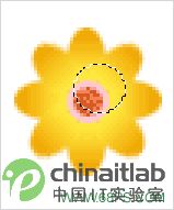 Photoshop制作儿童卡通鲜花文字
