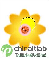 Photoshop制作儿童卡通鲜花文字
