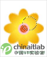 Photoshop制作儿童卡通鲜花文字