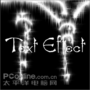 Photoshop极坐标打造放射文字效果 Photoshop极坐标打造放射文字效果