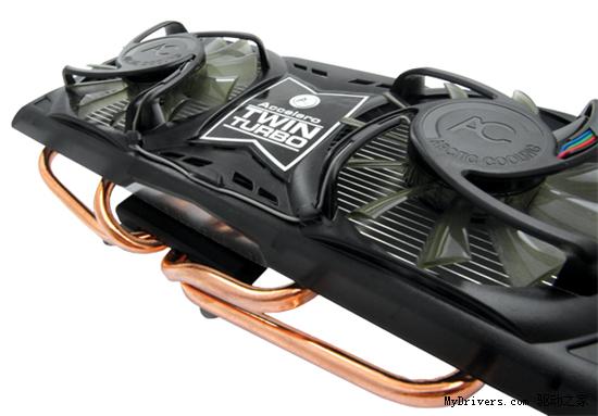 HD 4800、9600 GT用双风扇散热器