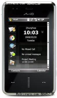 Windows Mobile 6.1 GPS导航手机发布
