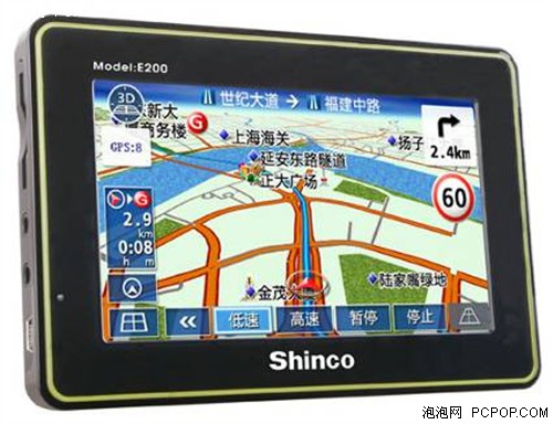 最薄GPS导航利器 新科E200上市受热捧
