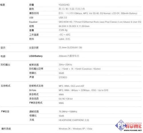 火山传说艾利和全新MP3T7深度评测(2)