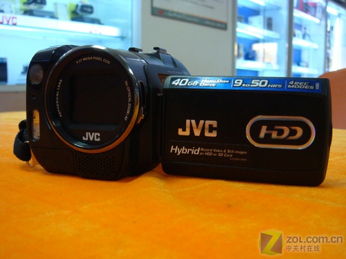 高像素硬盘摄像机 JVC MG575AC降价550元 