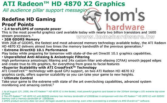 新卡皇:Radeon HD 4870 X2真身、规格详解