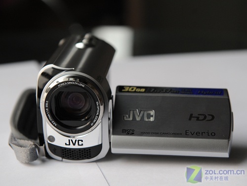 30G容量35X光变 JVC硬盘摄像机MG330降价 
