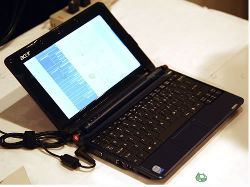 宏碁Aspire One超便携本日本发布(组图) 