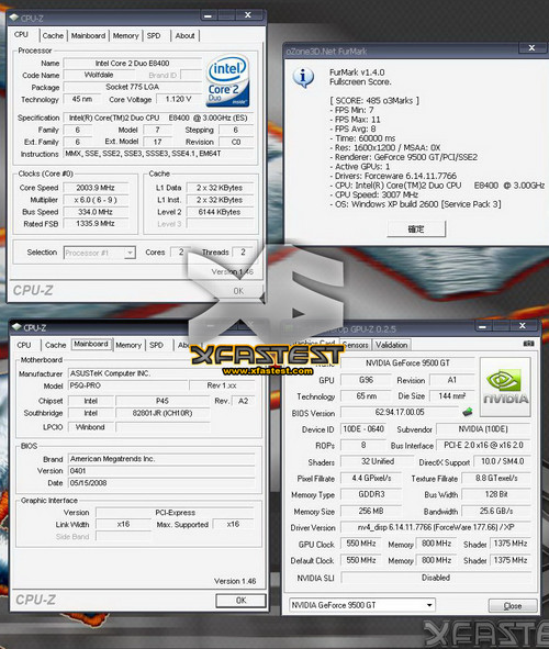 DDR3版本Nvidia 9500GT实物性能抢先看 DDR3版本Nvidia 9500GT实物性能抢先看