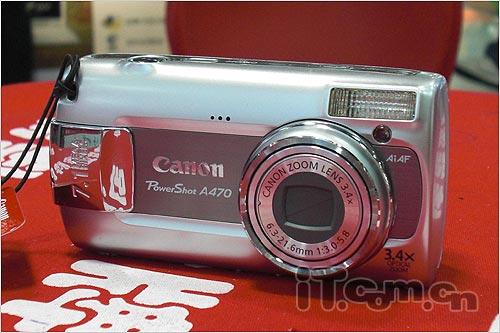 赠送实用配件入门DC佳能A470特价990元