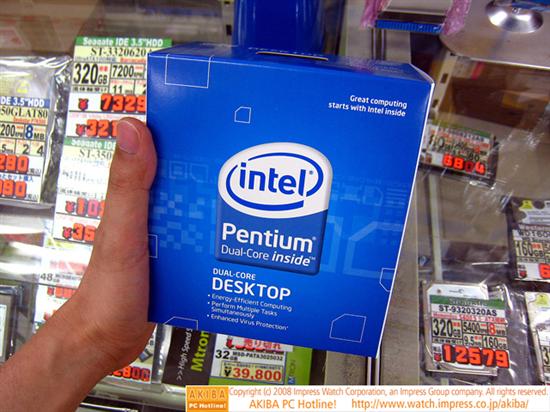 Intel CPU新包装小巧上架