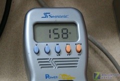 功率因数99% 海韵500W超静音电源测试 功率因数99% 海韵500W超静音电源测试