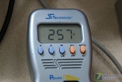 功率因数99% 海韵500W超静音电源测试 功率因数99% 海韵500W超静音电源测试
