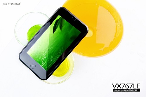 4.3”震撼视界 昂达VX767LE上市仅599