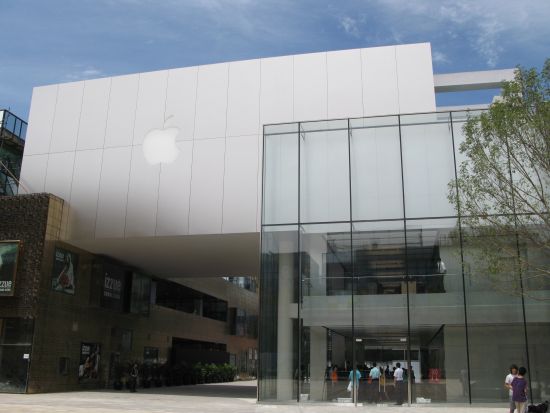 苹果在华首家Apple Store零售店7月19日北京开业