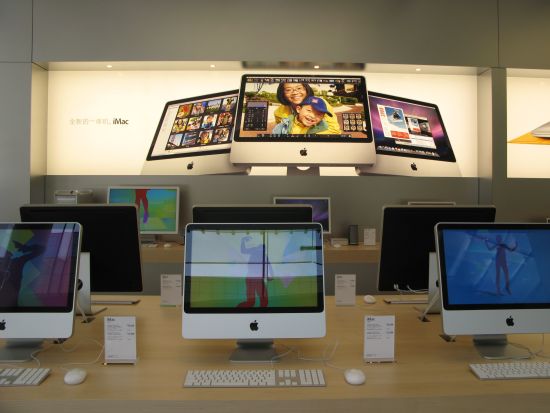 苹果在华首家Apple Store零售店7月19日北京开业