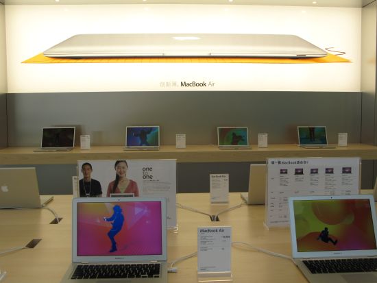 苹果在华首家Apple Store零售店7月19日北京开业