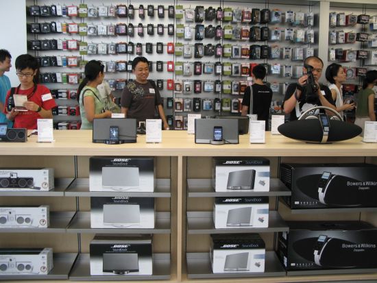 苹果在华首家Apple Store零售店7月19日北京开业