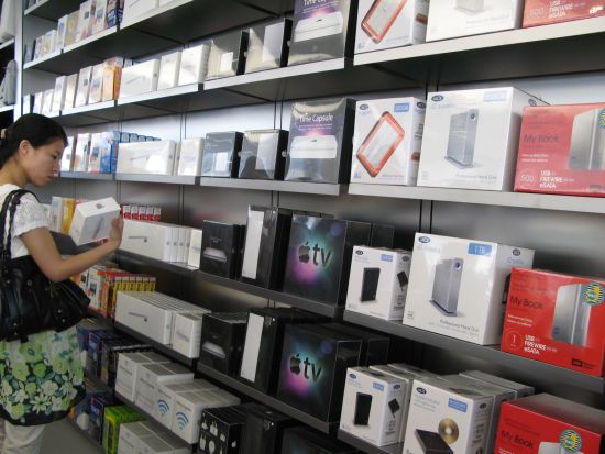 苹果在华首家Apple Store零售店7月19日北京开业