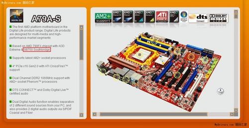 AMD新南桥SB750降临 Phenom重获新生 