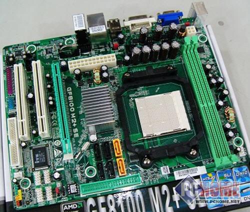 点击查看本文图片 映泰 GF8100 M2+ SE - 殊死抵抗780G 499元级MCP78主板搜罗