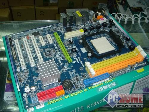 点击查看本文图片 华擎 K10N78hSLI-1394 - 殊死抵抗780G 499元级MCP78主板搜罗