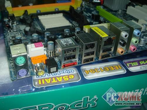 点击查看本文图片 华擎 K10N78hSLI-1394 - 殊死抵抗780G 499元级MCP78主板搜罗