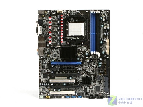 ATX大板型设计 黑潮顶级790GX详细测试 