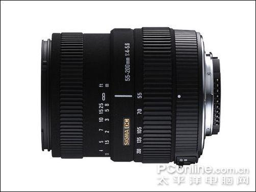 适马55-200mm镜头 为D60准备的廉价内置马达的适马双姝镜头