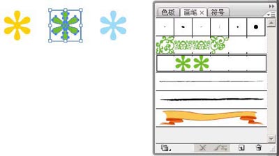 Illustrator图案画笔做花边的方法和技巧_中国教程网_www.jcwcn.com