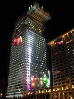 小机器大场面 尼康S550拍摄夜景建筑
