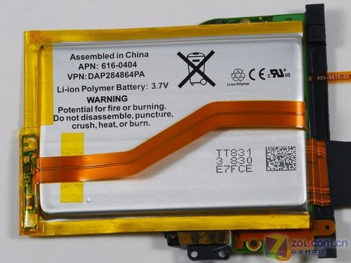 苹果新iPod Touch遭拆解 内部构造曝光 苹果新iPod Touch遭拆解 内部构造曝光