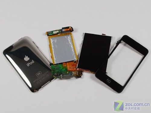 苹果新iPod Touch遭拆解 内部构造曝光 苹果新iPod Touch遭拆解 内部构造曝光
