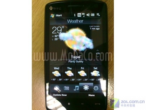 500万像素WVGA HTCTouchHD真机图片泄密 500万像素WVGA HTCTouchHD真机图片泄密