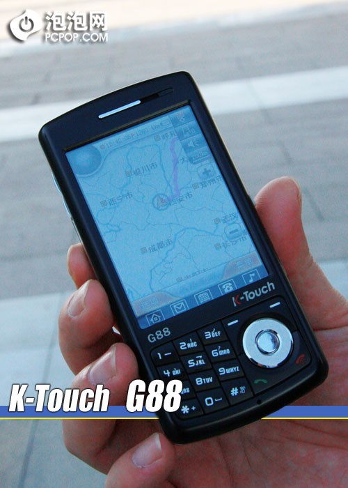 内置Mapbar导航软件 天语G88全面评测