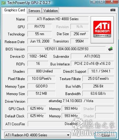 RV770的天使：催化剂8.8本月热测