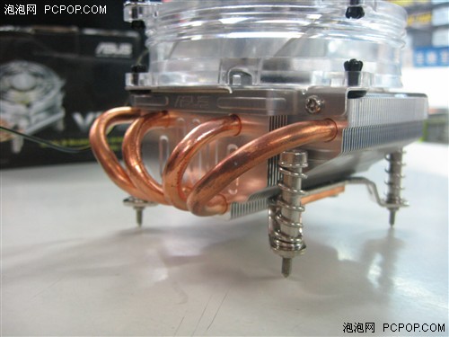 775入门超频利器!华硕V72散热器到货