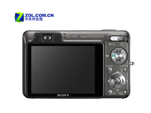 比佳能450D像素还高 索尼卡片机W300发布 