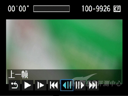 佳能EOS 5D Mark II支持视频逐帧播放