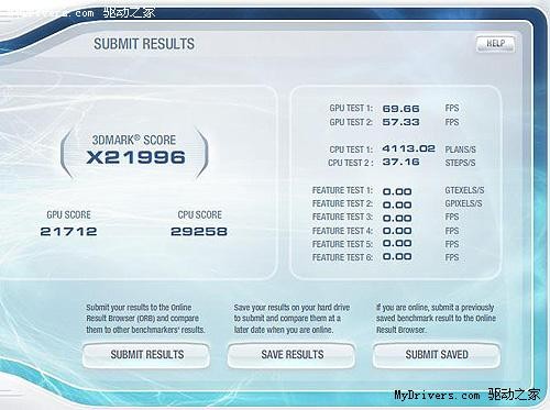 Core i7平台再创两项3DMark Vantage记录